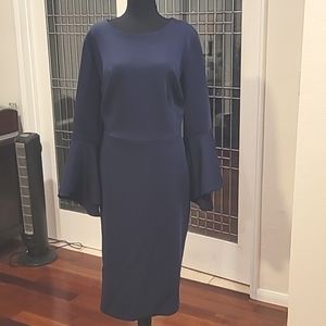Eloquii Navy Blue Dress